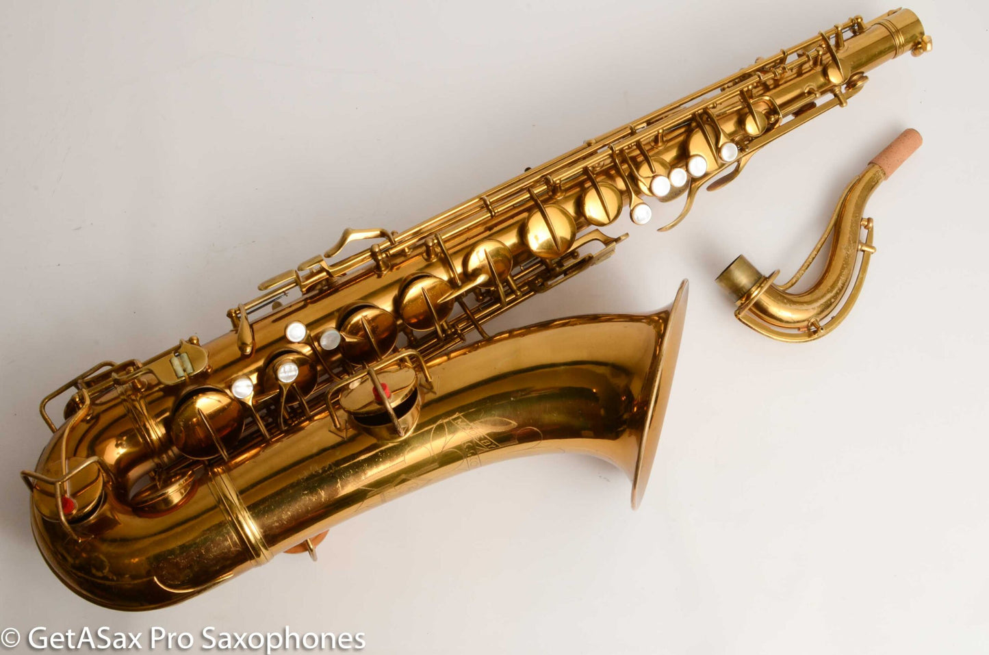 Conn 10M (late) Transitional Tenor Original Lacquer Old Pads Great Serial! 261521