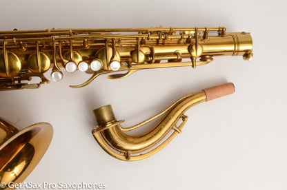 Conn 10M (late) Transitional Tenor Original Lacquer Old Pads Great Serial! 261521