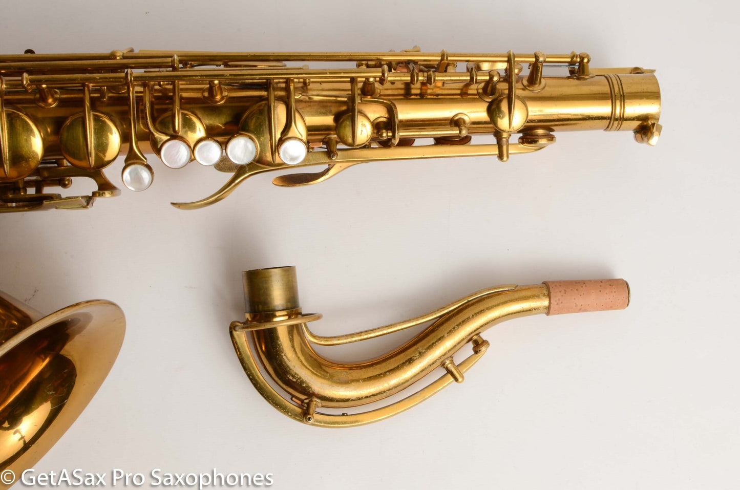 Conn 10M (late) Transitional Tenor Original Lacquer Old Pads Great Serial! 261521