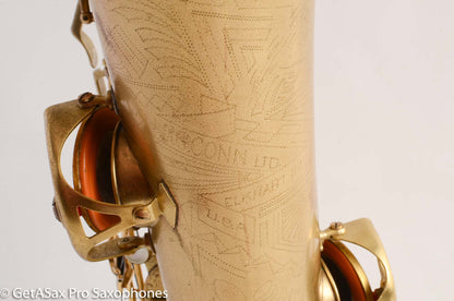 Conn NWII Transitional Tenor 238k 1930 with MODERN keywork by Palo Tung UNIQUE!