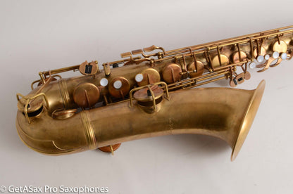 Conn Transitional NWII / 10M Tenor 1930 New Keywork 243217 Fresh Overhaul!