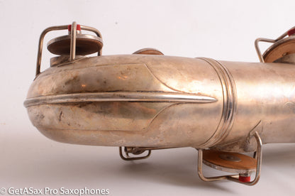 Conn New Wonder Tenor Original Silver Plate Old Pads 37334