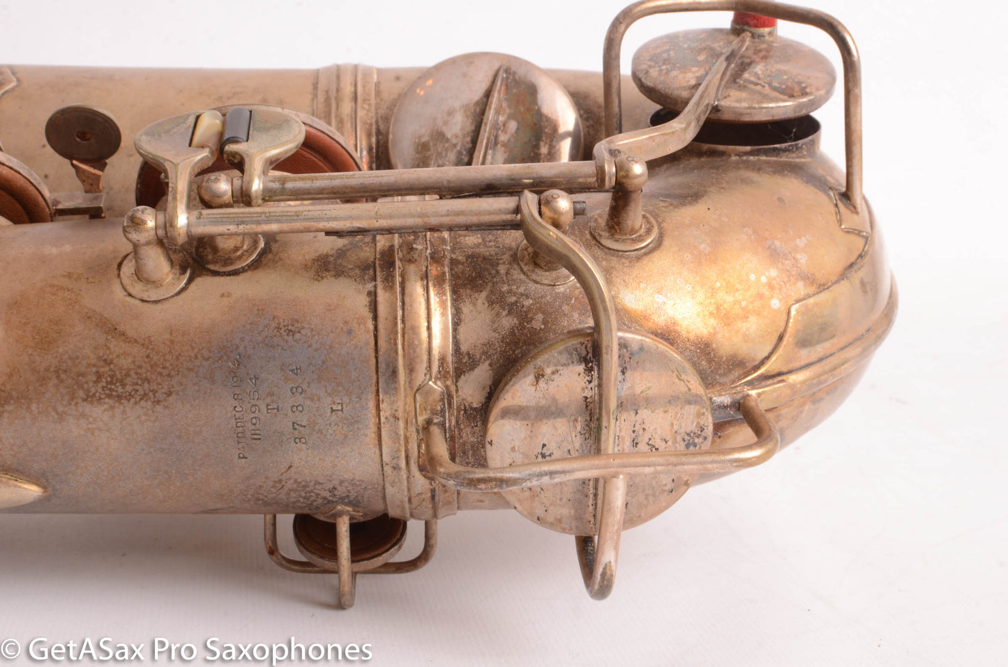 Conn New Wonder Tenor Original Silver Plate Old Pads 37334