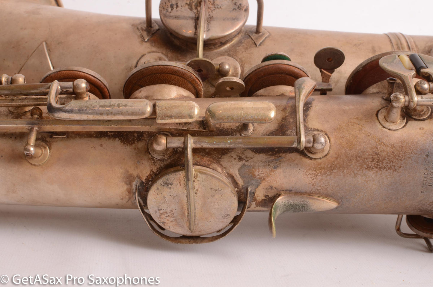 Conn New Wonder Tenor Original Silver Plate Old Pads 37334