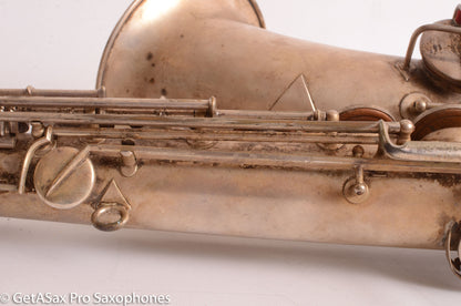 Conn New Wonder Tenor Original Silver Plate Old Pads 37334