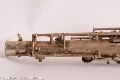 Conn New Wonder Tenor Original Silver Plate Old Pads 37334