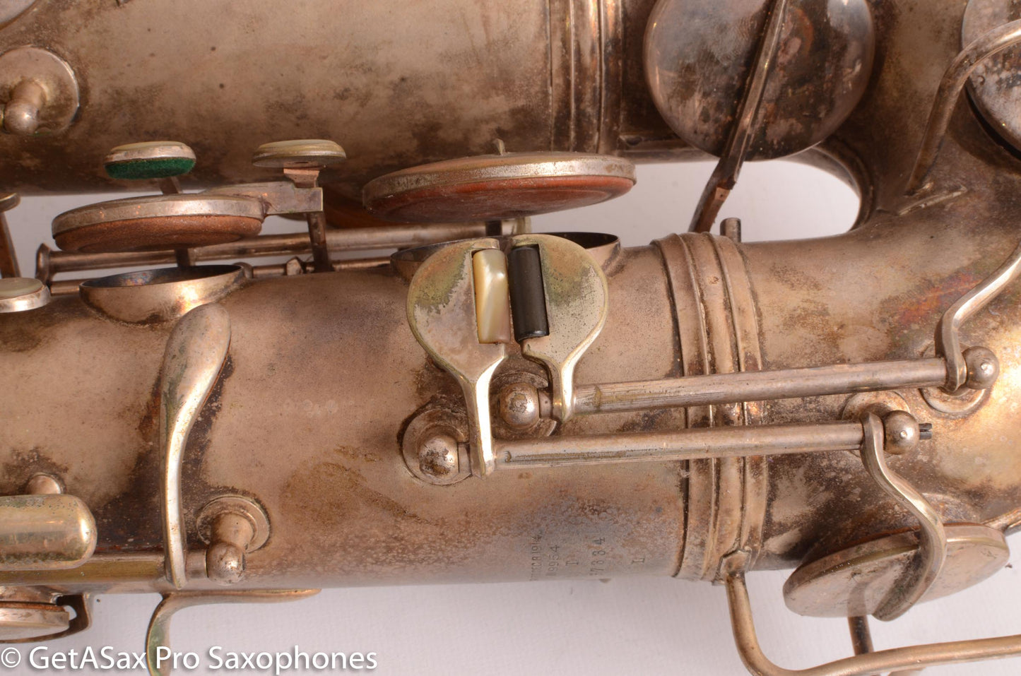 Conn New Wonder Tenor Original Silver Plate Old Pads 37334