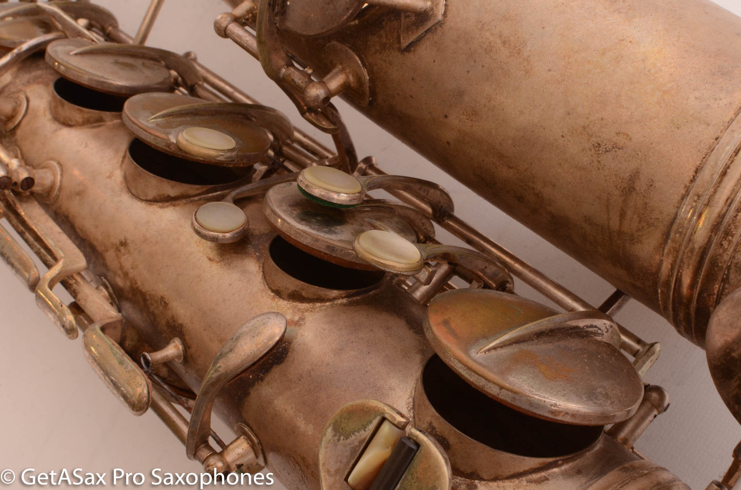 Conn New Wonder Tenor Original Silver Plate Old Pads 37334