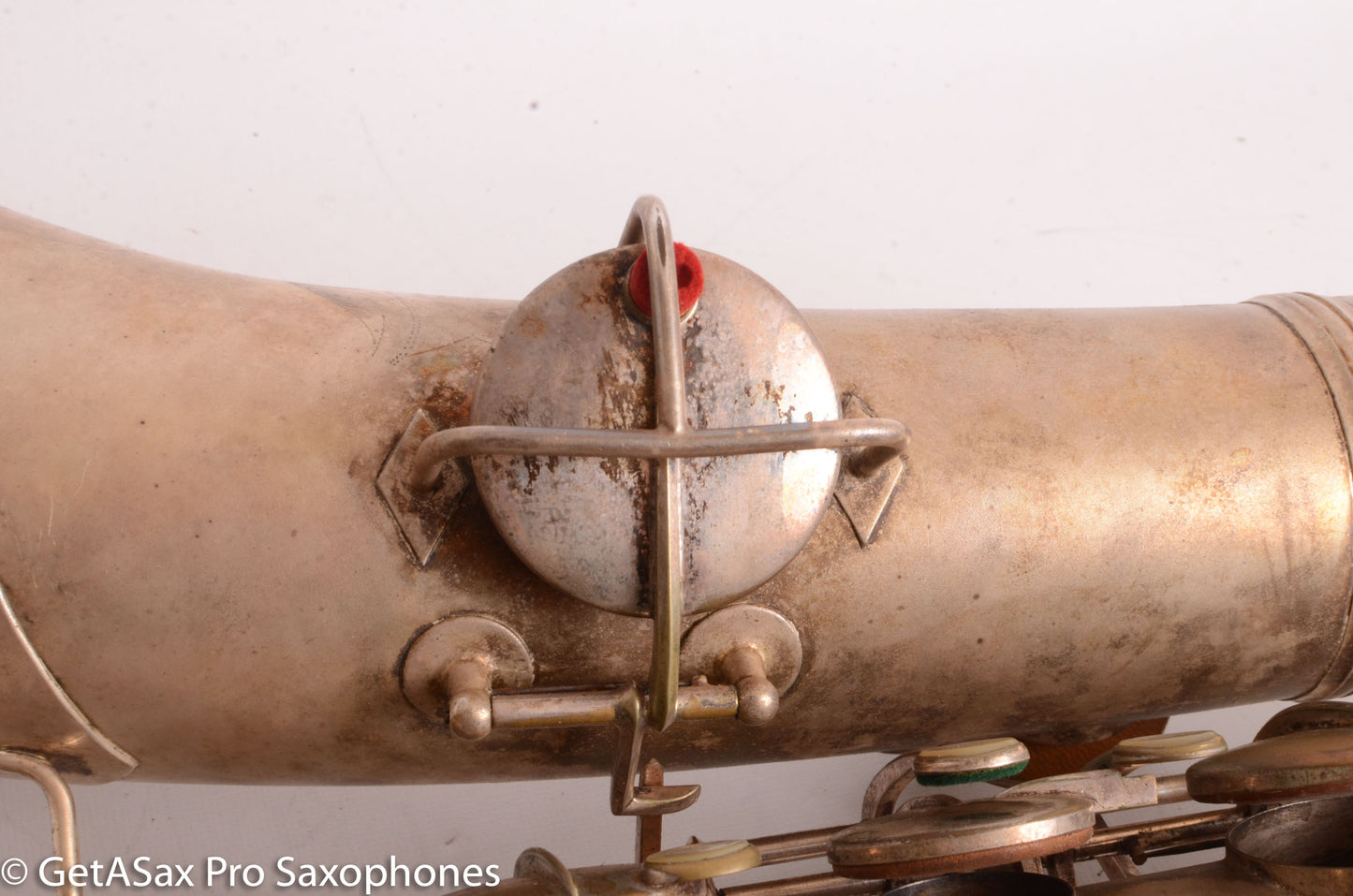 Conn New Wonder Tenor Original Silver Plate Old Pads 37334