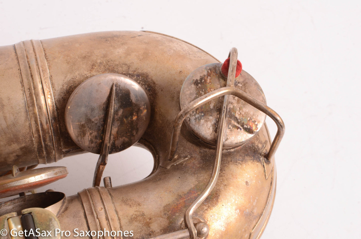 Conn New Wonder Tenor Original Silver Plate Old Pads 37334