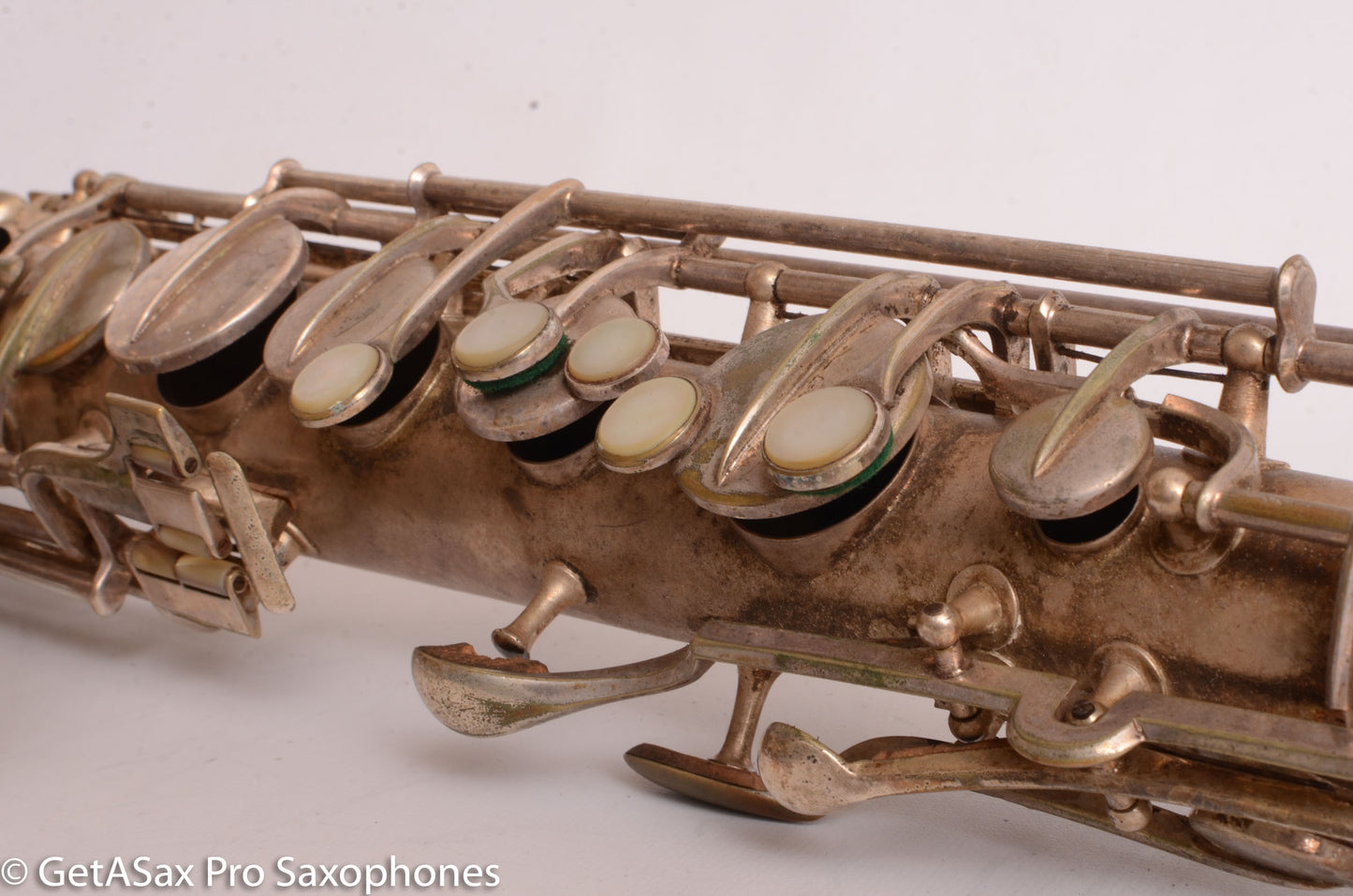 Conn New Wonder Tenor Original Silver Plate Old Pads 37334