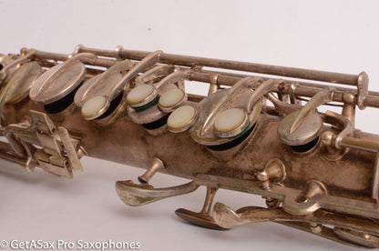 Conn New Wonder Tenor Original Silver Plate Old Pads 37334