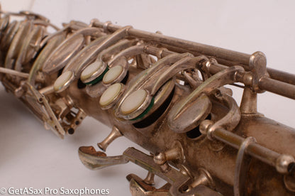 Conn New Wonder Tenor Original Silver Plate Old Pads 37334