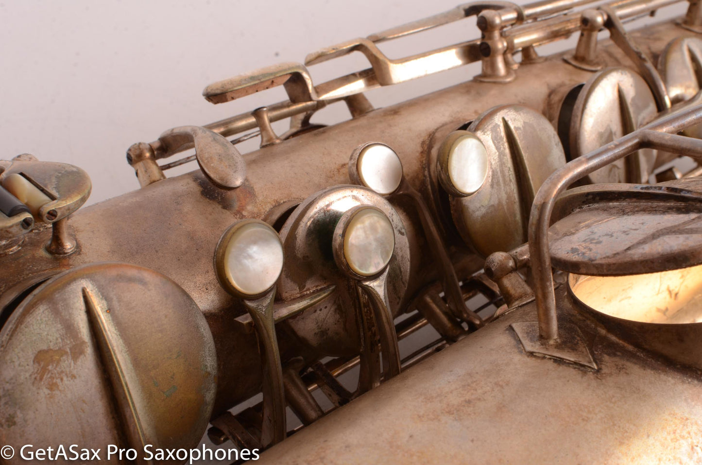 Conn New Wonder Tenor Original Silver Plate Old Pads 37334