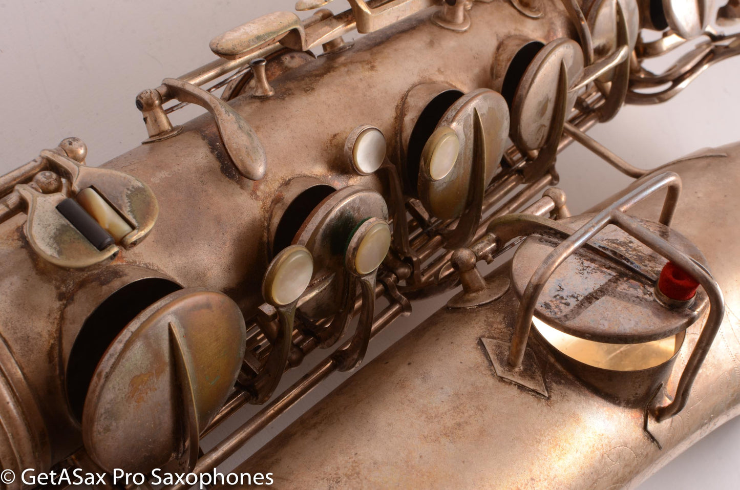 Conn New Wonder Tenor Original Silver Plate Old Pads 37334