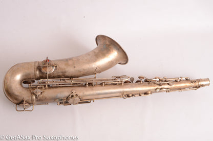 Conn New Wonder Tenor Original Silver Plate Old Pads 37334