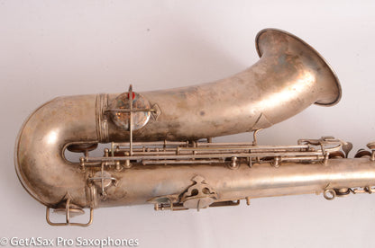 Conn New Wonder Tenor Original Silver Plate Old Pads 37334