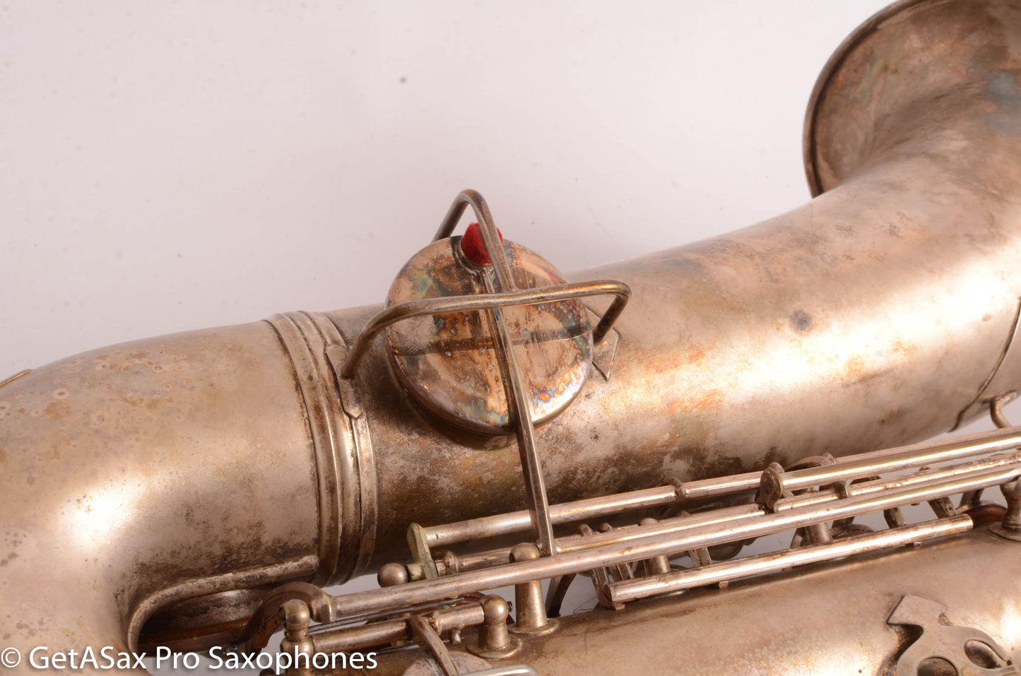 Conn New Wonder Tenor Original Silver Plate Old Pads 37334