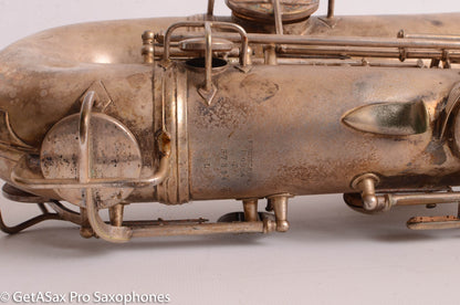 Conn New Wonder Tenor Original Silver Plate Old Pads 37334