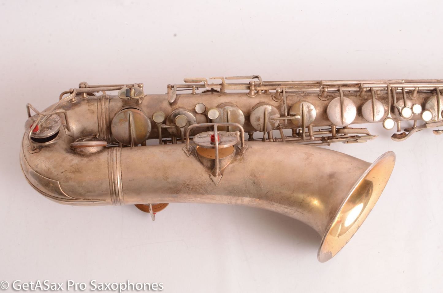 Conn New Wonder Tenor Original Silver Plate Old Pads 37334