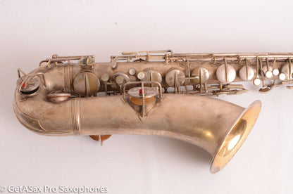 Conn New Wonder Tenor Original Silver Plate Old Pads 37334