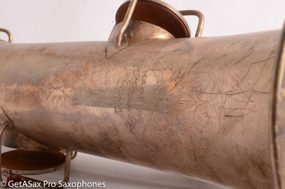 Conn New Wonder Tenor Original Silver Plate Old Pads 37334