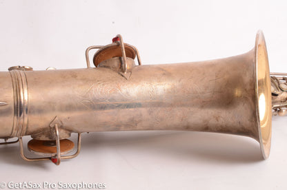 Conn New Wonder Tenor Original Silver Plate Old Pads 37334