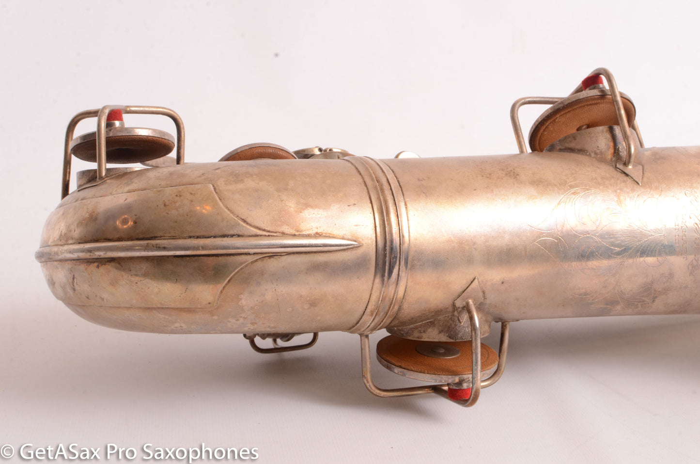 Conn New Wonder Tenor Original Silver Plate Old Pads 37334