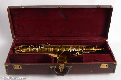 Conn 10M Tenor Near Mint Original Pads Rolled Tone Holes