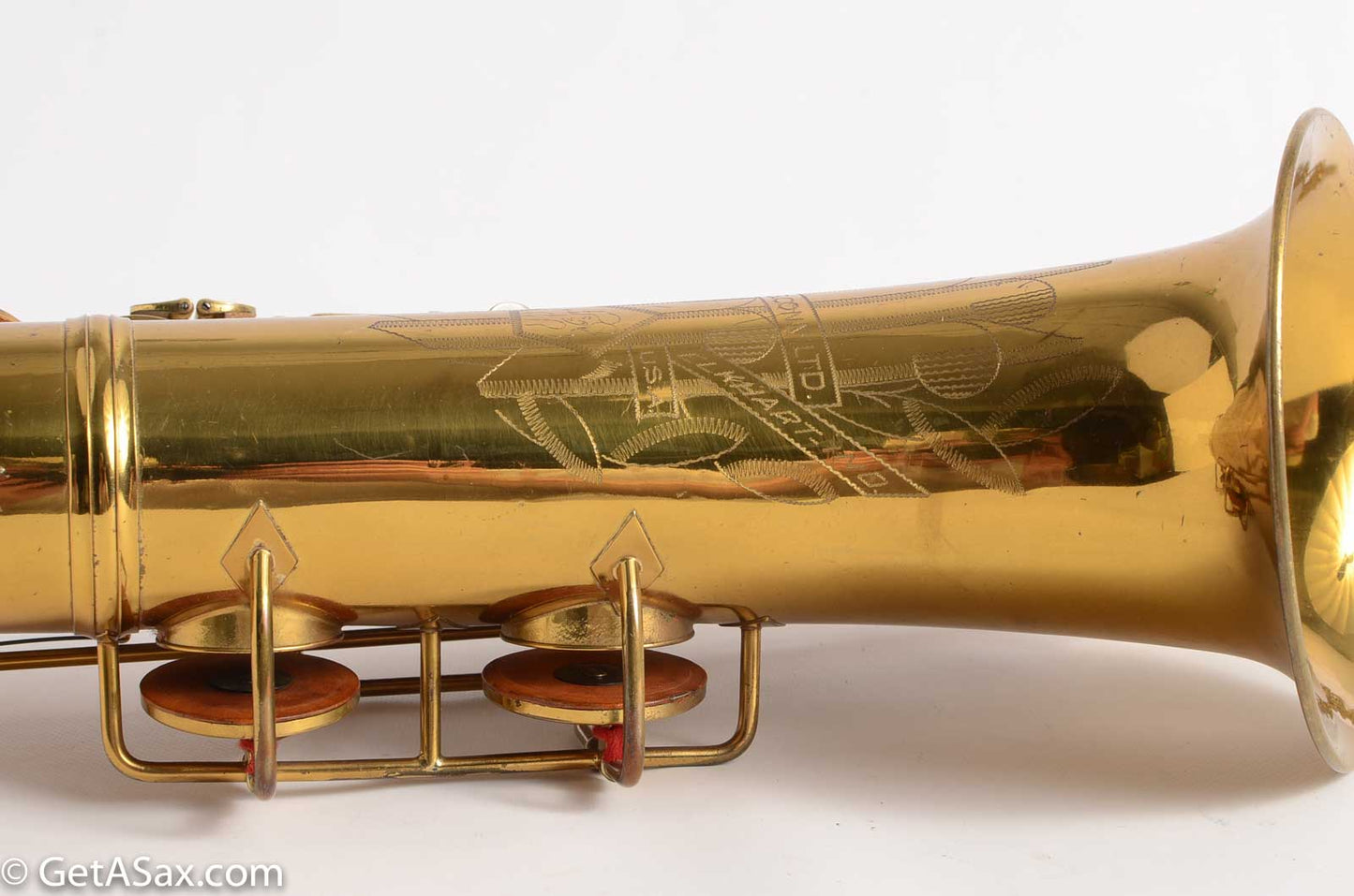 Conn 10M Tenor Near Mint Original Pads Rolled Tone Holes