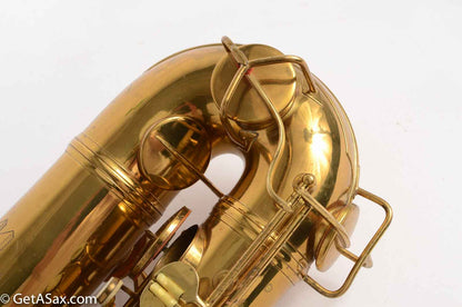 Conn 10M Tenor Near Mint Original Pads Rolled Tone Holes