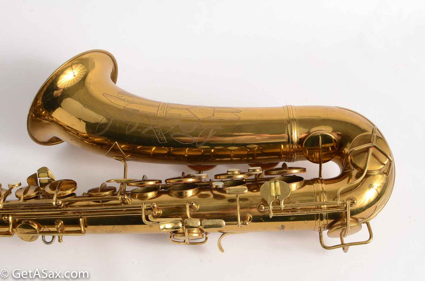 Conn 10M Tenor Near Mint Original Pads Rolled Tone Holes