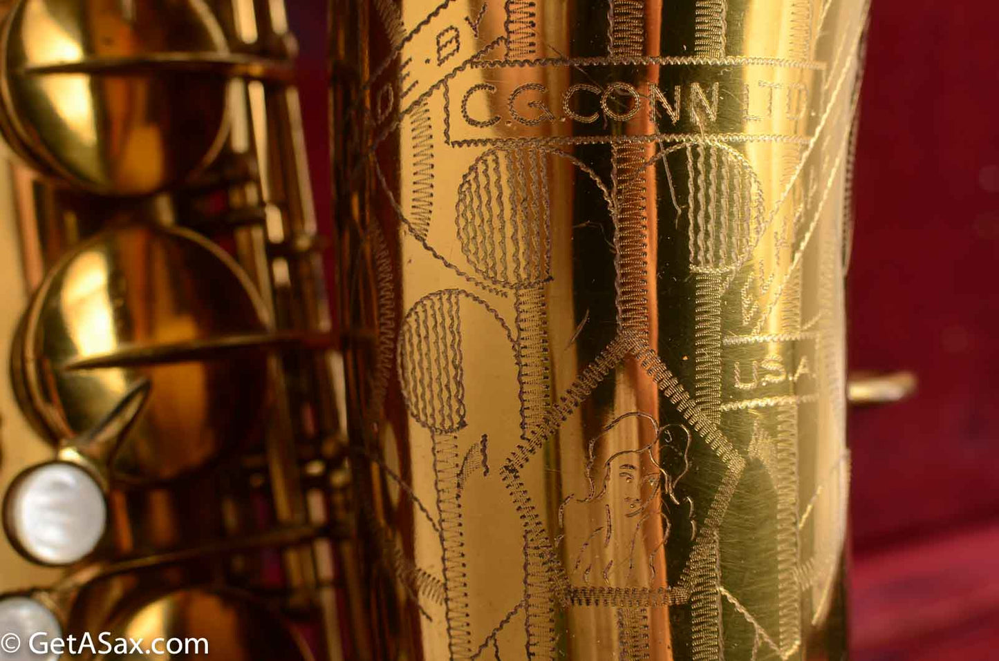 Conn 10M Tenor Near Mint Original Pads Rolled Tone Holes