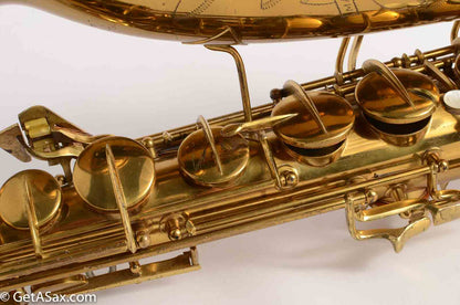 Conn 10M Tenor Near Mint Original Pads Rolled Tone Holes