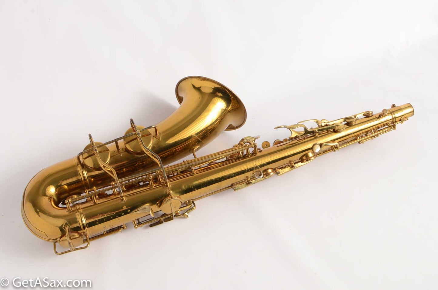 Conn 10M Tenor Near Mint Original Pads Rolled Tone Holes