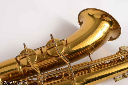 Conn 10M Tenor Near Mint Original Pads Rolled Tone Holes