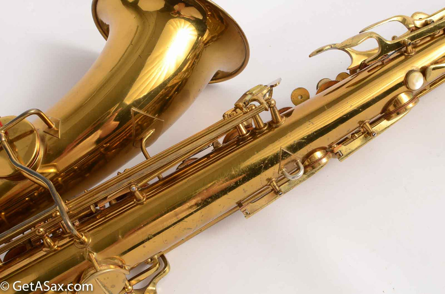 Conn 10M Tenor Near Mint Original Pads Rolled Tone Holes