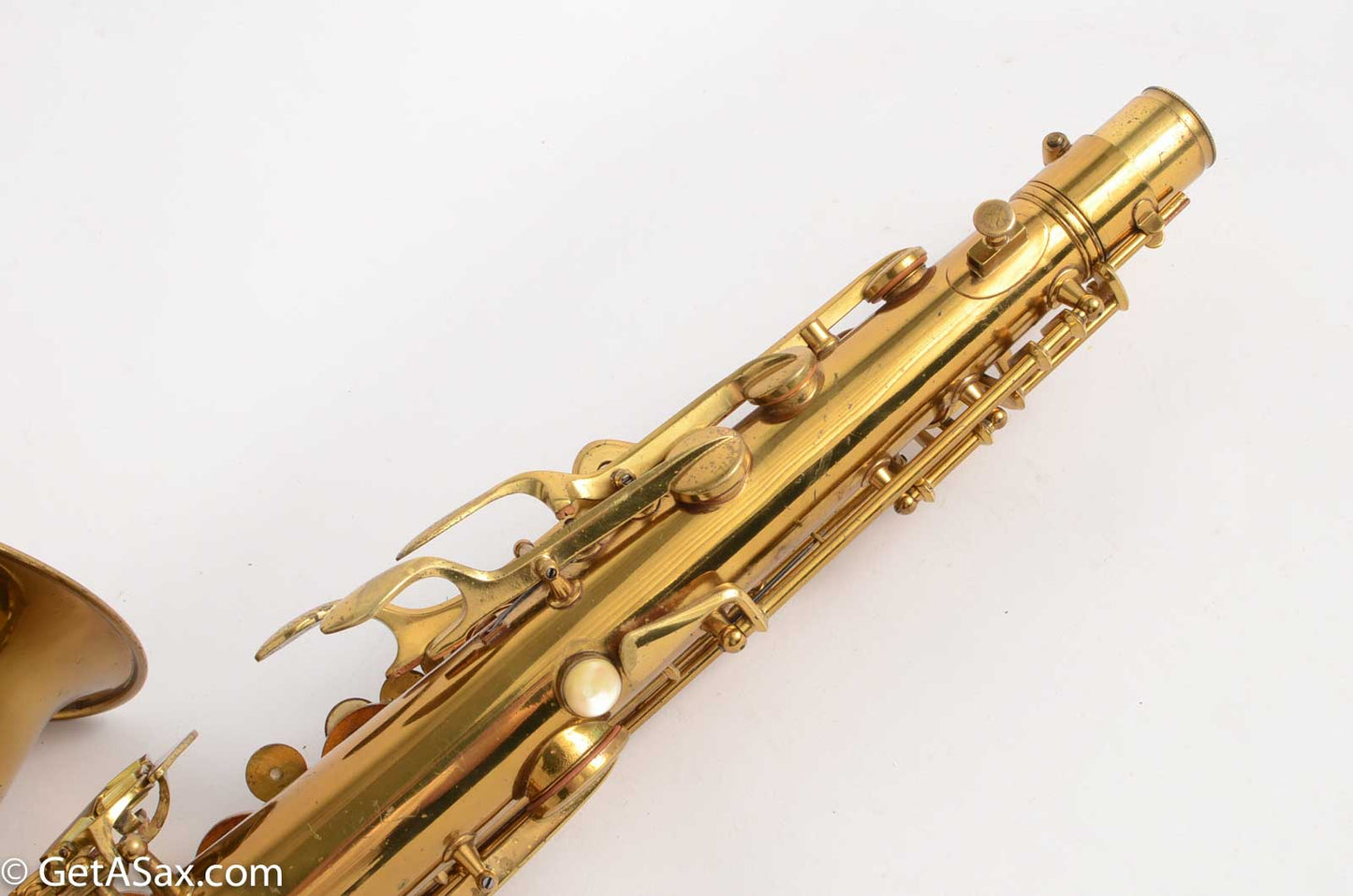 Conn 10M Tenor Near Mint Original Pads Rolled Tone Holes