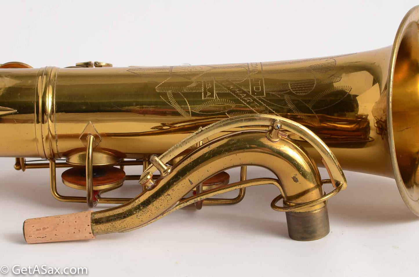 Conn 10M Tenor Near Mint Original Pads Rolled Tone Holes