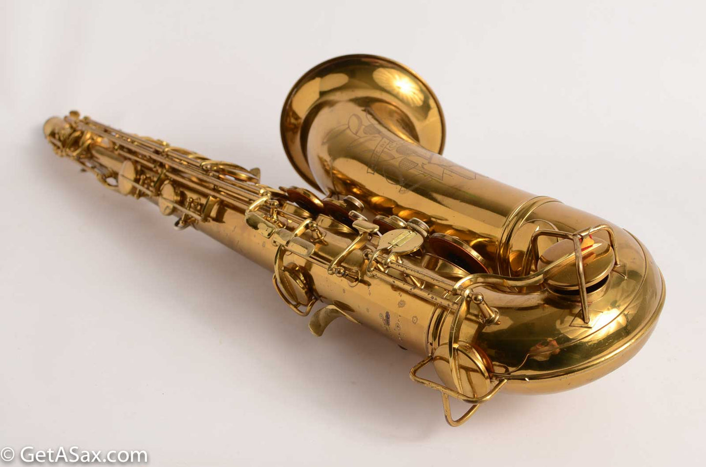 Conn 10M Tenor Near Mint Original Pads Rolled Tone Holes