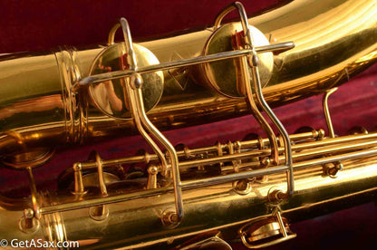 Conn 10M Tenor Near Mint Original Pads Rolled Tone Holes