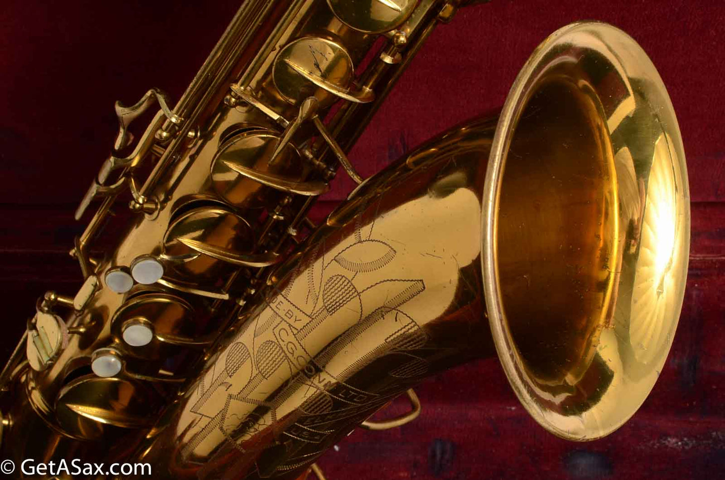 Conn 10M Tenor Near Mint Original Pads Rolled Tone Holes