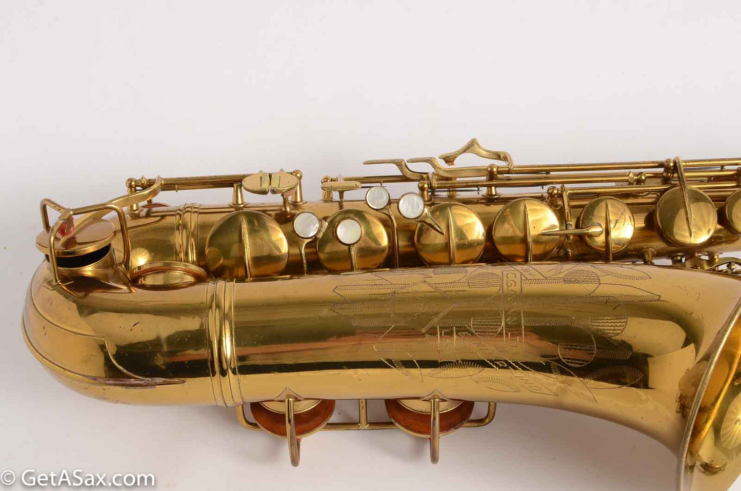 Conn 10M Tenor Near Mint Original Pads Rolled Tone Holes