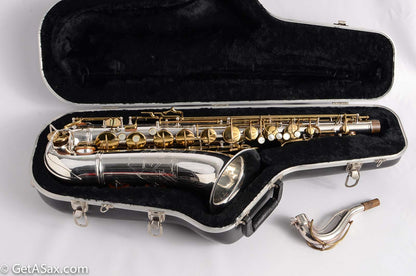 Conn 10M Tenor Late Example Silver with Gold Keys 792xxx