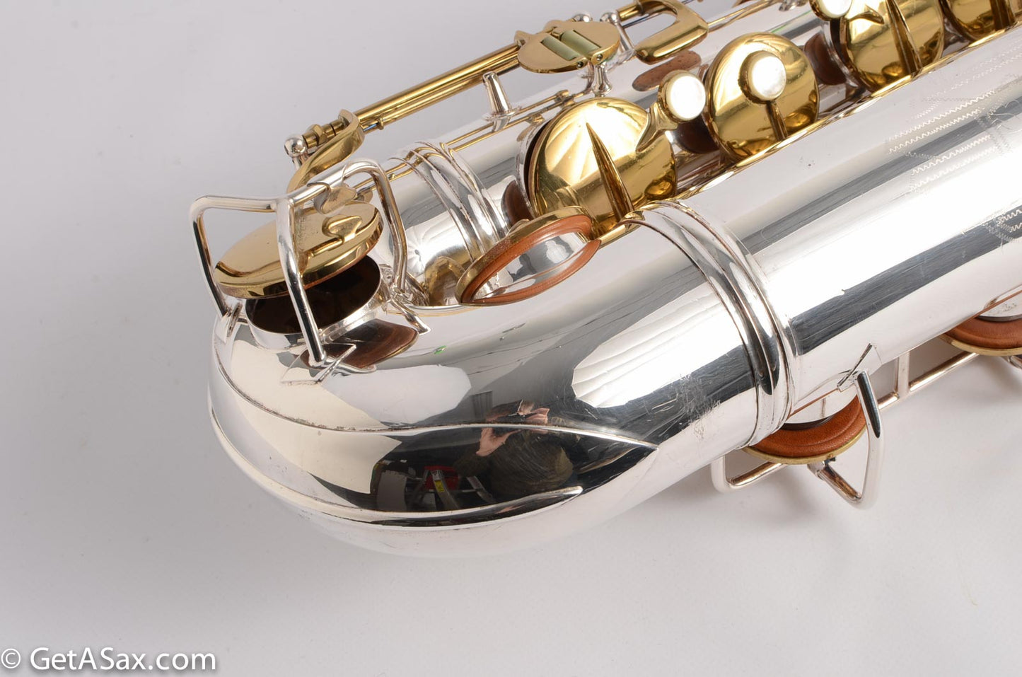 Conn 10M Tenor Late Example Silver with Gold Keys 792xxx