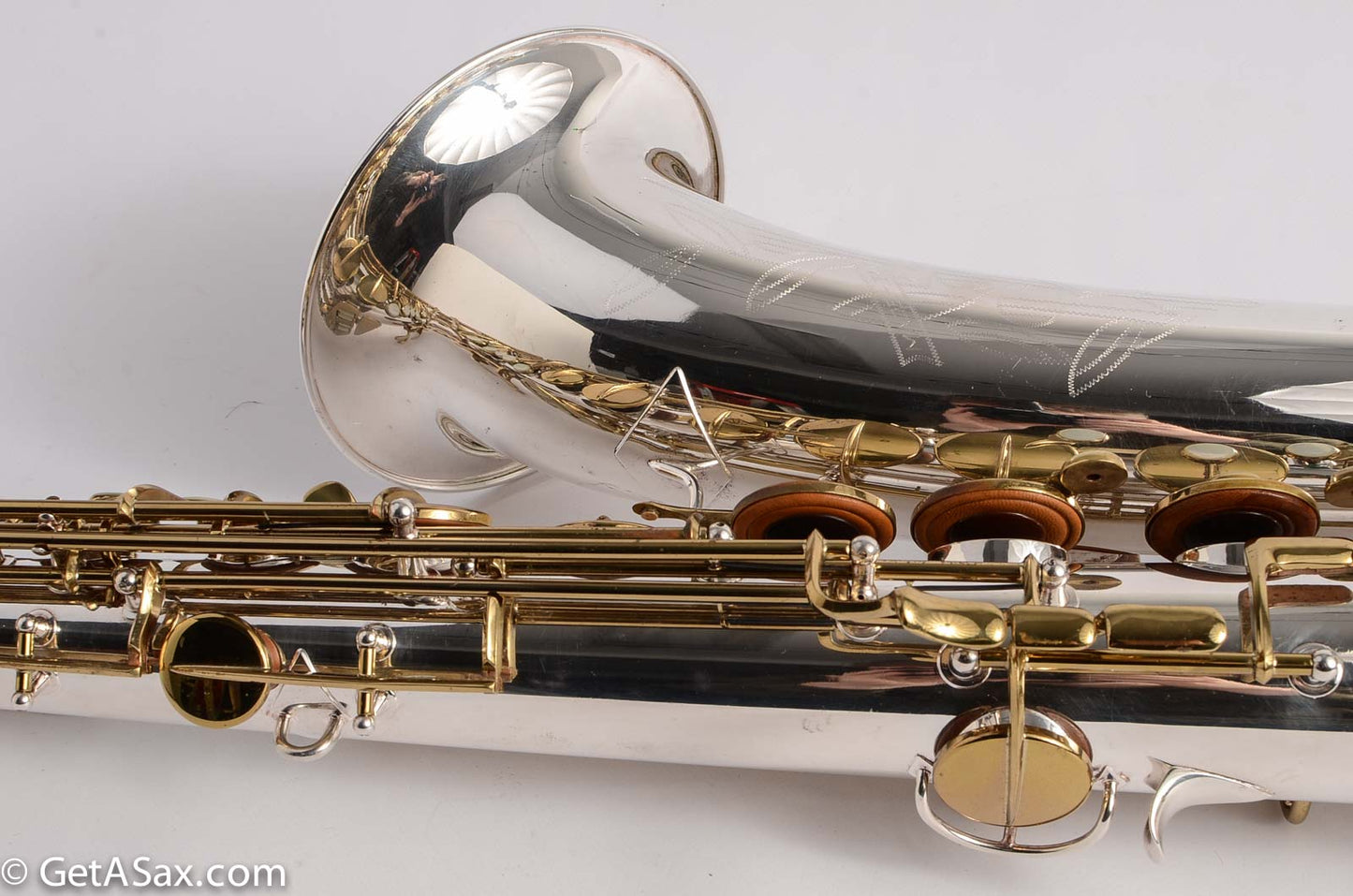 Conn 10M Tenor Late Example Silver with Gold Keys 792xxx