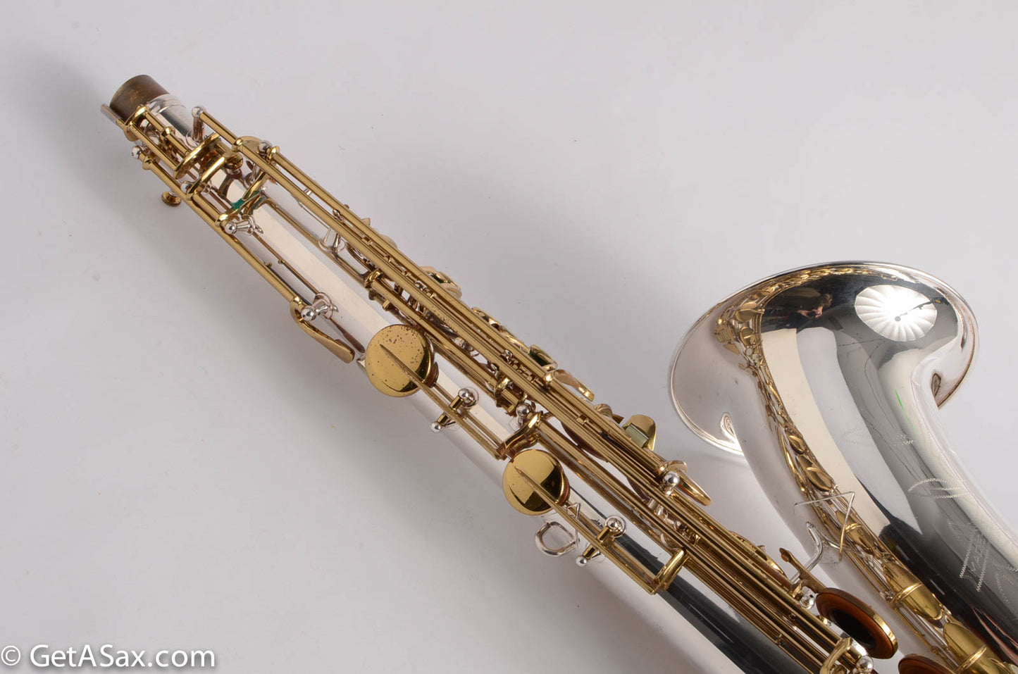 Conn 10M Tenor Late Example Silver with Gold Keys 792xxx