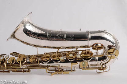 Conn 10M Tenor Late Example Silver with Gold Keys 792xxx