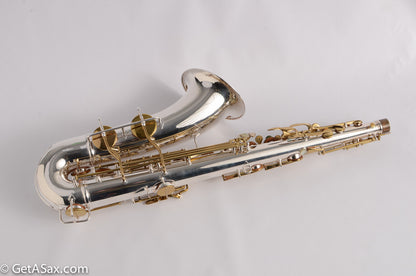Conn 10M Tenor Late Example Silver with Gold Keys 792xxx