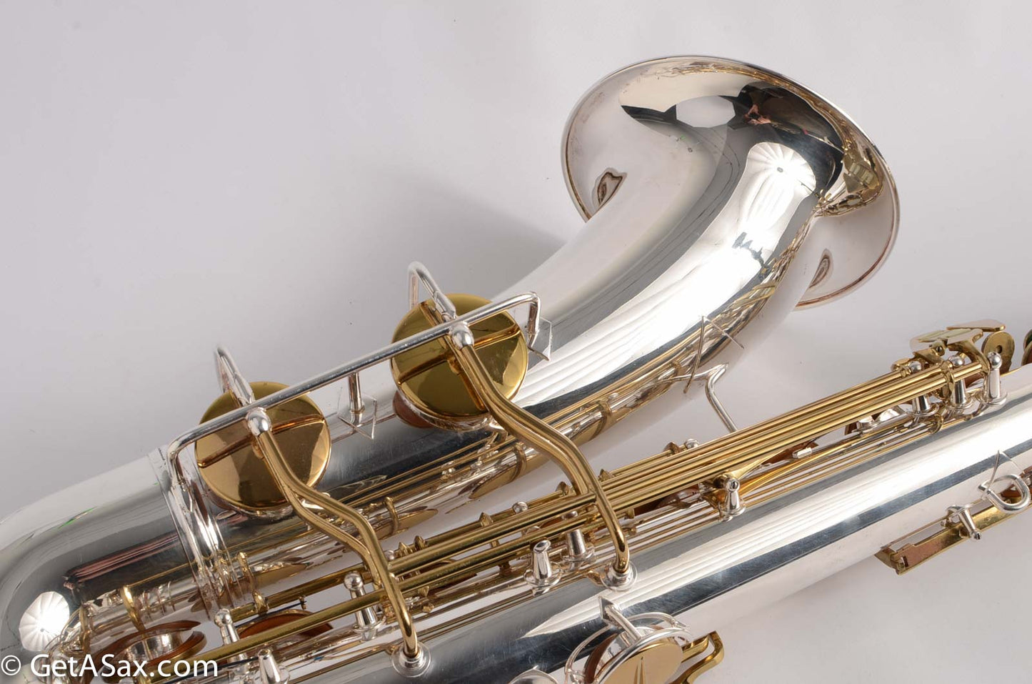 Conn 10M Tenor Late Example Silver with Gold Keys 792xxx